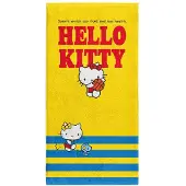 Otso Hello Kitty Sports Towel Jaune 150 x 75 cm