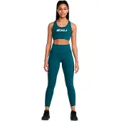 2XU Motion Racerback Sports Top Bleu M Femme