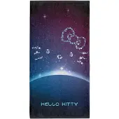 Otso Hello Kitty Galaxy Microfiber Towel Violet