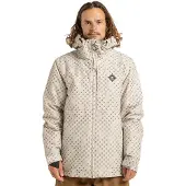 Dc-shoes Basis Print Veste Beige S Hommes Beige S