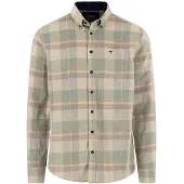 FYNCH-HATTON 15095590 Long Sleeve Shirt Beige 2XL Homme