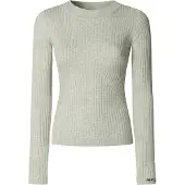 Pepe Jeans pour femme. PL7000025 Pull Carla gris (M), Casuel, Coton