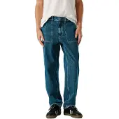 Pepe Jeans pour homme. PM2084100 Jeans Relaxed Tapered Carpenter blue (30/30), Bleu, Casuel, Coton, Denim