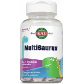 Kal Multisaurus Multivitamins And Minerals Tablets Berries 60 Units Clair