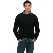 Superdry Pull-over noir