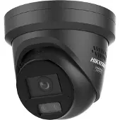 HIK VISION Lumière hybride intelligente de 8 MP avec (3840 x 2160 pixels), Caméra réseau, Noir, Blanc
