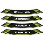 Puig Kawasaki Z800 Rim Stripe 8 Units Multicolore