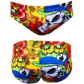 Turbo Thirteen Swimming Brief Multicolore 3XL Homme