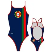Turbo Portugal Swimsuit Bleu S Femme