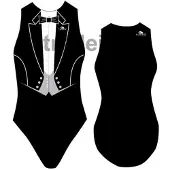 Turbo Smoking Swimsuit Noir M Femme