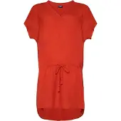 Protest Cis Short Sleeve Short Dress Rouge M Femme