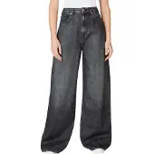 Pepe Jeans pour femme. PL20490269S1 Jeans Loose noir (28/30), Casuel, Coton, Denim