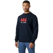 Helly Hansen pour homme. 54583 Sweatshirt Logo navy (XL), Casuel, Coton, Marine