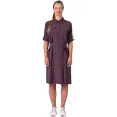 Hannah Liby Short Sleeve Dress Violet 38 Femme