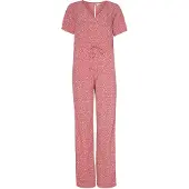 Protest Narrabri Short Sleeve Jumpsuit Rouge L Femme