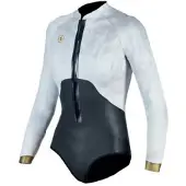 Aqua Lung Freeflex 2 Mm Woman Long Sleeve Shorty Blanc XL Femme