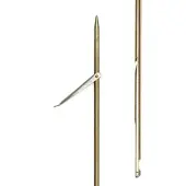 Picasso Gold Spring Steel Round Notch Spear 7 Mm Single Flopper Spearshaft Doré 110 cm