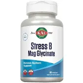 Kal Stress B Mag Glycinate Vitamins Capsules 60 Units Clair