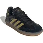 Adidas Chaussures de football intérieur Samba Messi IN Enfant Core Black/Gold Metallic/Gum