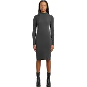 G-Star Washed Slim Fit Long Sleeve Short Dress Gris 2XS Femme