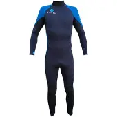 Seland Somo 3.2 Mm Long Sleeve Back Zip Neoprene Suit Noir M Homme