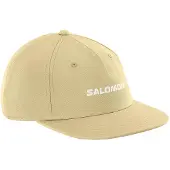 Salomon Logo Flat Cap Beige S-M