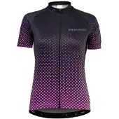 Head Bike Short Sleeve Jersey Violet S Femme