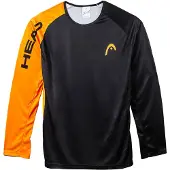 Head Bike Freeride Long Sleeve T-shirt Orange,Gris XL