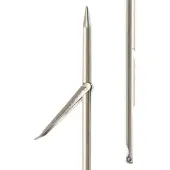 Picasso Silver Stainless Steel Sandvik Shaft 8 Mm Single Flopper Spearshaft Argenté 200 cm