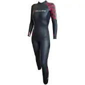 Seland Triathlon Woman Long Sleeve Neoprene Wetsuit Noir M Femme