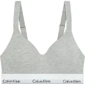 Calvin Klein Lv00qf8500 Bralette Bra Gris 2XS Femme