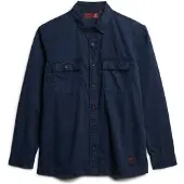Superdry Military Long Sleeve Shirt Bleu 3XL Homme