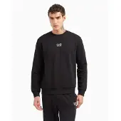 Emporio Armani pour homme. 8NPM34_PJVTZ Sweat à manches longues noir (4XL), Casuel, Sport, Coton, Multisport