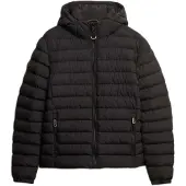 Superdry pour homme. M5012290A Veste Fuji à capuche noire (3XL), Casuel, Polyester