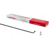 CnSPOKE Inox 2 Mm Spokes And Nipples Kit 100 Units Clair 263 mm