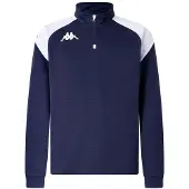 Kappa Lovato Half Zip Sweatshirt Bleu M Homme
