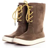 Boat Boot Bottes Laceup Leather