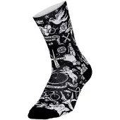 CYCOLOGY Velo Tattoo Socks Noir