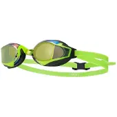Tyr Stealth-x Race Mirror Swimming Goggles Vert