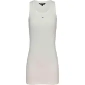 Tommy Hilfiger Essential Sleeveless Dress Beige XS Femme