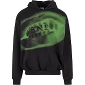 Karl kani Sweat-shirt vert / noir