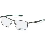 Porsche Design P8772 Square Glasses Gris 140/56 mm Homme