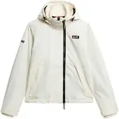 Superdry Femme Veste à Capuche Mountain Windbreaker White Taille: 42
