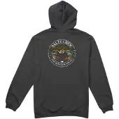 Salty Crew Jimmy Fleece Hoodie Gris S Homme