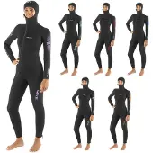 Seac Sub Liberty 7 Mm Woman Diving Wetsuit Noir 2XL Femme