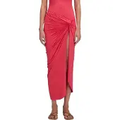 Sundek Long Crossed In Front Sarong Rose L Femme