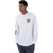 Hurley Oz Long Sleeve T-shirt Blanc XS Homme