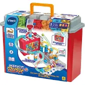Vtech Marble Rush Storage Box Construction Game Spanish Version Rouge Enfants