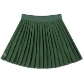 Lacoste Kids Logo Sport Pleated Skirt Vert 12 Years Fille