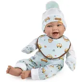 MuÑecas Guca Dani Classic Baby Reborn Bleu Enfants
